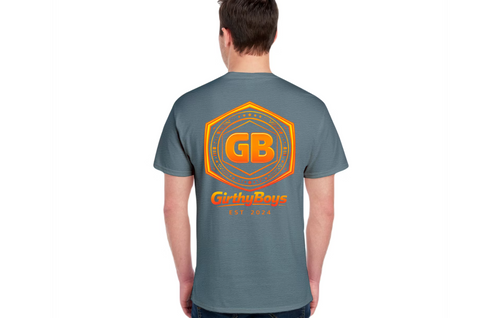 EST 2024 Girthy Boys T-Shirt — back view with GB logo