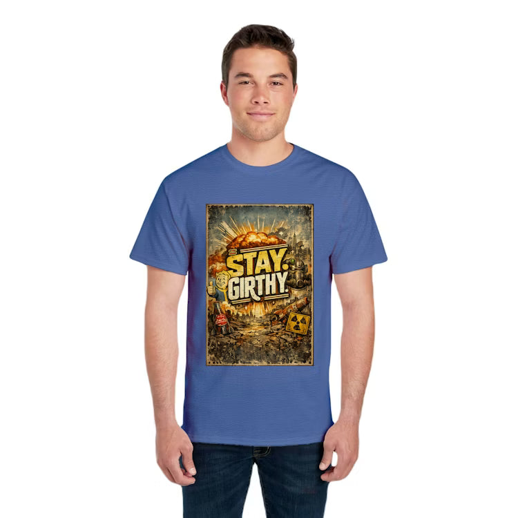 Apocalyptic Stay Girthy graphic tee — front view